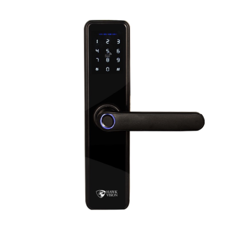 HawkVision Digital Smart Door Lock for Home with Fingerprint, RFiD, Pin